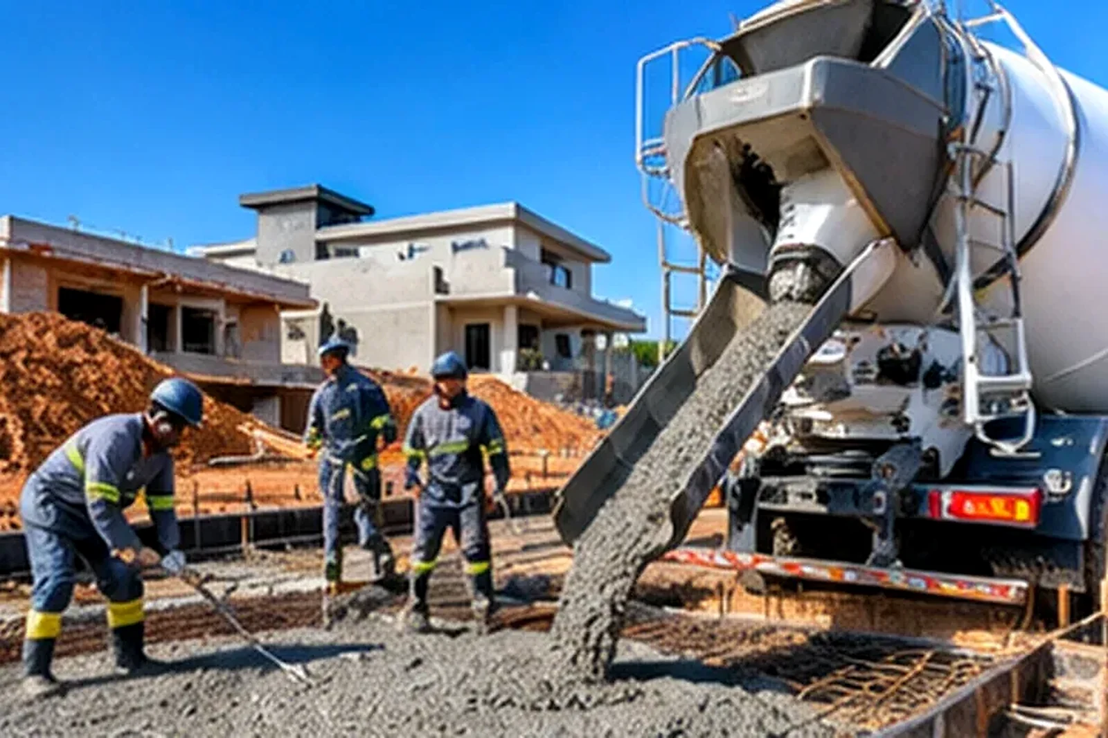 Concreto usinado, concretagem e bombeamento em Ponte Alta do Gama DF - imagem 48